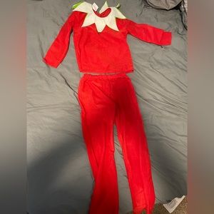Elf on the shelf kids costume small